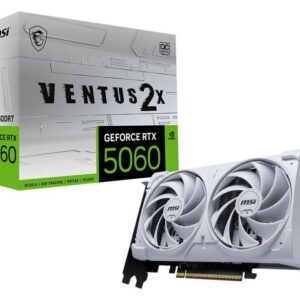 MSI GeForce RTX 5060 VENTUS 2X OC WHITE 8GB GDDR7 - WHITE