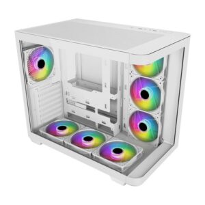 Casing FSP M380 ATX Tower Case - WHITE