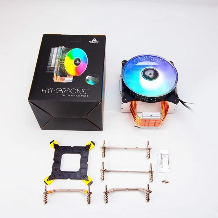 PARADOX GAMING HYPERSONIC CL420 / CL 420 - CPU COOLER - BLACK - Image 4