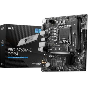 MSI PRO B760M-E DDR4 (Intel LGA 1700, Gen12, Gen13)