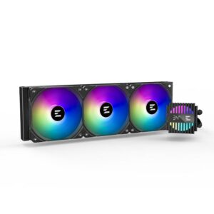 ZALMAN ALPHA2 A36 ARGB BLACK - 360mm Liquid CPU Cooler - BLACK