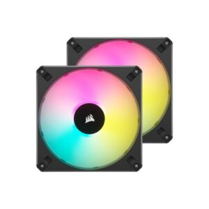 JualCORSAIR iCUE AF140 RGB ELITE 140mm PWM Fan &ndash; TWIN PACK