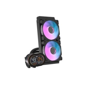 darkFlash WAVE DH240D V1.2 Liquid CPU Cooler - Hitam