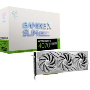 JualMSI GeForce RTX 4070 Ti SUPER GAMING X SLIM 16GB GDDR6X – WHITE
