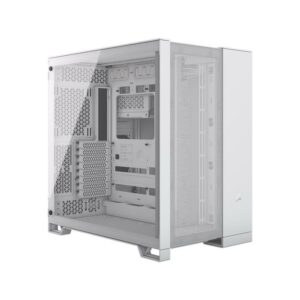 CASING CORSAIR 6500D AIRFLOW WHITE - Mid Tower Dual Chamber PC Case