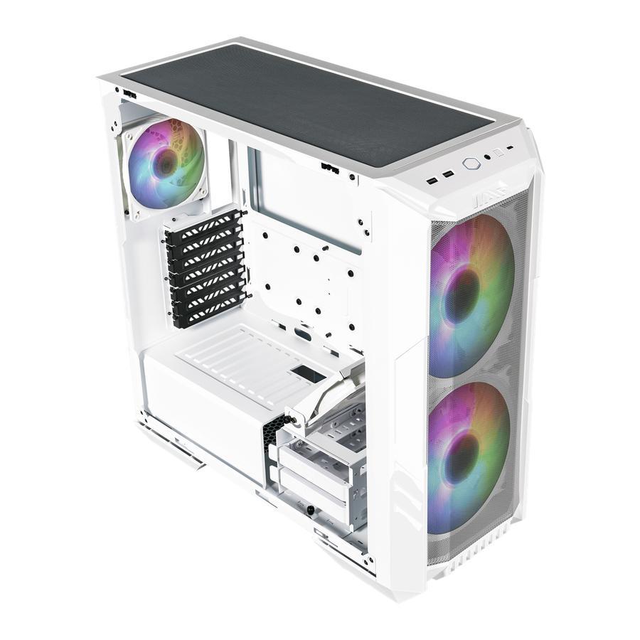 Cooler Master HAF 500 Mid Tower - Putih - Image 3
