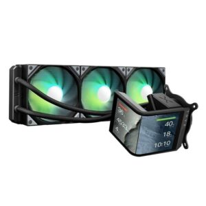 TRYX Panorama SE 360 ARGB BLACK 360mm AIO  - Liquid CPU Cooler - BLACK