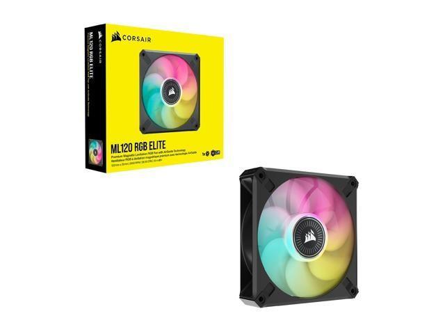 CORSAIR iCUE ML120 RGB ELITE PREMIUM PWM Magnetic - 12CM SINGLE FAN - Image 2