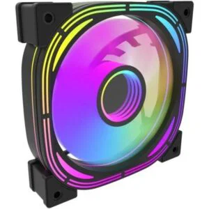 JualAigo DarkFlash INFINITY 24R PRO REVERSE ARGB Single Fan 12CM &ndash; BLACK