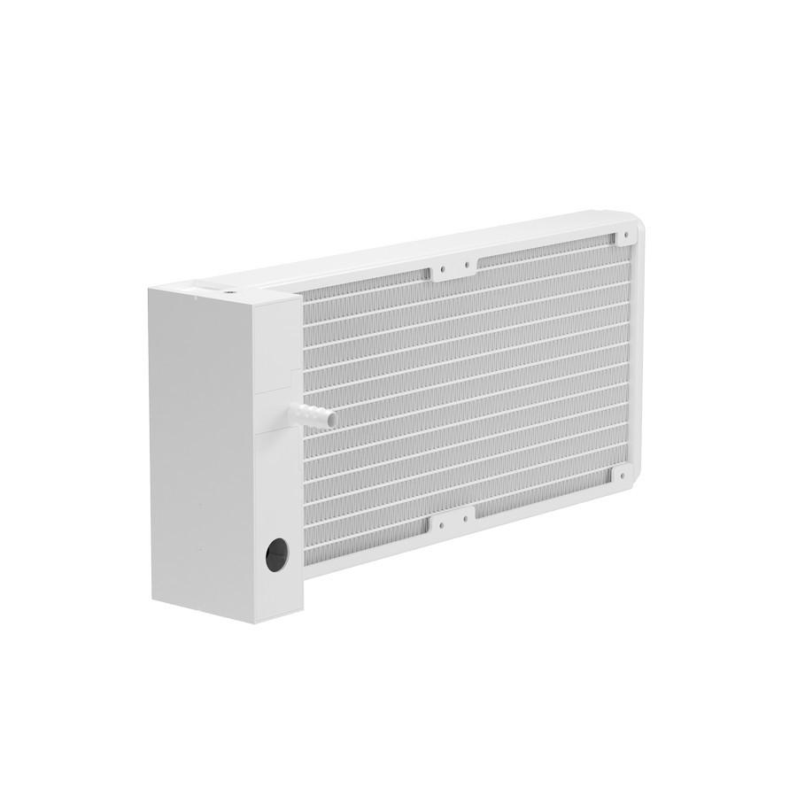 GAMDIAS CHIONE E4-240 - 240MM LCD POWERFUL DIGITAL COOLING - AIO Liquid CPU Cooler - WHITE - Image 2