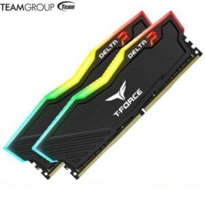 Team T-Force Delta RGB DDR4 32GB (2X16GB) 3200Mhz BLACK - Dual Channel