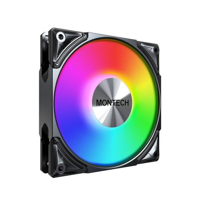 FAN CASING MONTECH METAL PRO 12 ARGB PWM - 120mm / 12CM Fan - BLACK
