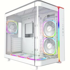 Casing MONTECH KING 95 PRO - Mid Tower ATX, mATX  - WHITE