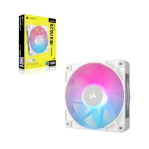JualCORSAIR iCUE LINK RX120 RGB 120mm PWM Single  Fan Expansion &ndash; WHITE