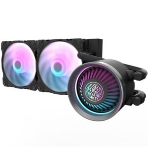DarkFlash NEBULA DN240 / DN 240 ARGB 240mm AIO Liquid Cooler - BLACK