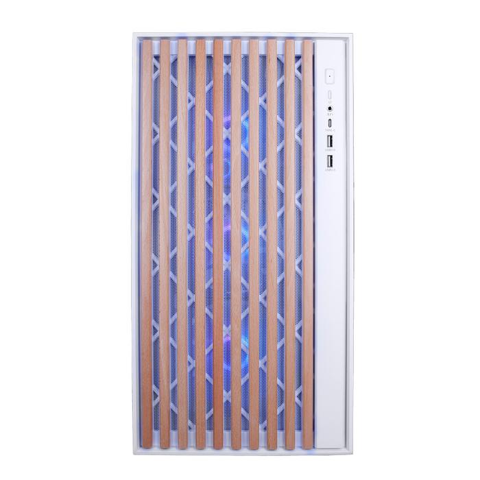 Casing PARADOX GAMING BLADESTROM - ATX, MATX Case - WHITE - Image 2