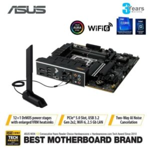 ASUS TUF B760M PLUS Wifi II DDR5 (Intel LGA 1700, DDR5)