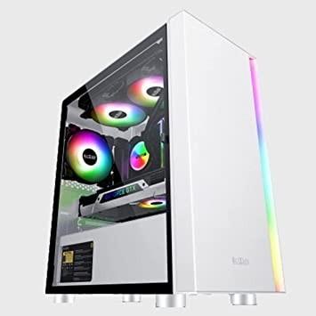 CASING PCCOOLER / PC COOLER PLATINUM LM300 - mATX Gaming Case - WHITE