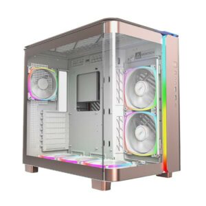 Casing MONTECH KING 95 PRO - Mid Tower ATX, mATX - ROSE GOLD
