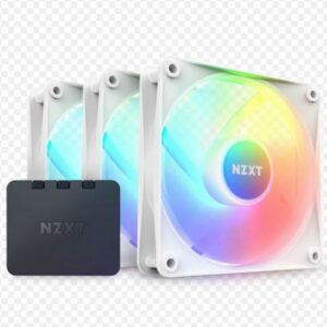 NZXT F120 RGB CORE Triple Pack / 3in1 INCLUDE CONTROLLER - WHITE