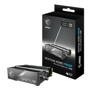 JualSSD MSI SPATIUM M580 PCIe 5.0 NVMe M.2 4TB FROZR &ndash; Gen5