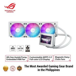 JualASUS ROG RYUJIN III 360 ARGB &ndash; All in One Liquid CPU Cooler &ndash; WHITE