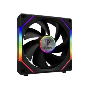 Fan Casing GAMDIAS AEOLUS P2-1201 ARGB PWM | 120mm Fan Case - BLACK