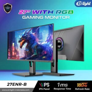 Monitor Enlight 27ENR-B 27" IPS 180Hz Ergo RGB
