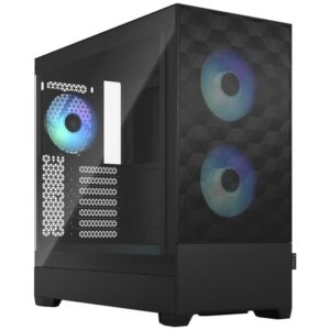 CASING FRACTAL POP AIR RGB TG CLEAR TINT + 3 FAN ASPEC 12 RGB