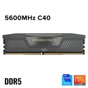 CORSAIR VENGEANCE DDR5 16GB (1x16GB) 5600MHZ C40 - INTEL XMP / AMD EXPO