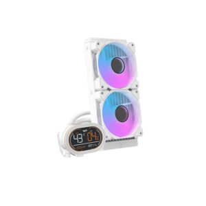 darkFlash WAVE DH240D V1.2 Liquid CPU Cooler - Putih