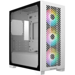 CASING COOLER MASTER ELITE 301 mATX Gaming Case - WHITE