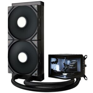 TRYX PANORAMA 240 LCD BLACK 240MM - Liquid CPU Cooler - BLACK