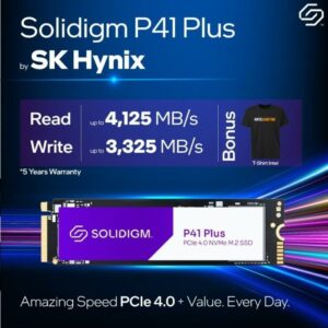JualSSD SOLIDIGM P41 PLUS / P41+ BY SK HYNIX 2TB NVME Gen4x4