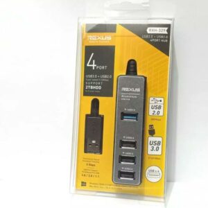 Rexus RXH-329 - USB HUB 4PORT ( 1PORT USB 3.0 + 3PORT USB 2.0 )