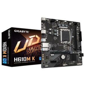 GIGABYTE H610M K DDR5 (Intel LGA 1700, H610)