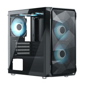 CASING VENOMRX PRAVA INCLUDE 2 FAN - Micro ATX Tempered Glass