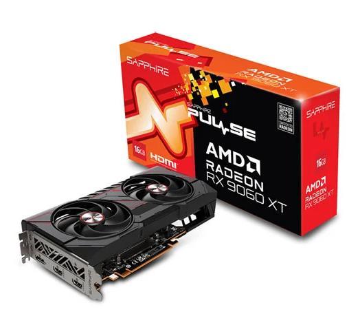 SAPPHIRE PULSE AMD Radeon RX 9060 XT GAMING OC 16GB GDDR6