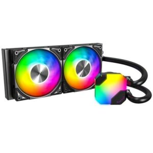 MONTECH HYPERFLOW 240 ARGB BLACK - 240MM Liquid CPU Cooler - BLACK