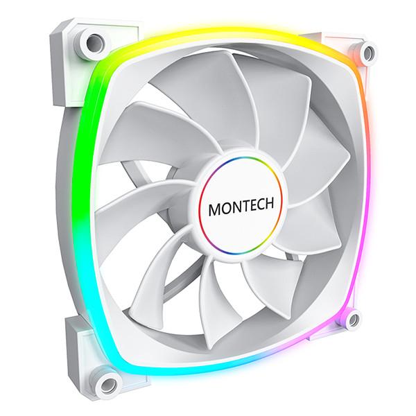 FAN CASING MONTECH RX140 PWM ARGB - 140mm 14CM - WHITE