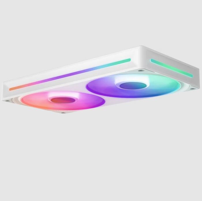 NZXT F240 RGB Core White - Single Frame - WHITE - Image 3