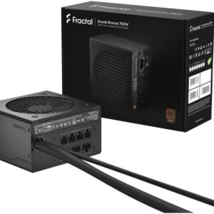 POWER SUPPLY FRACTAL DESIGN ANODE BRONZE 750W 80+ Semi Modular
