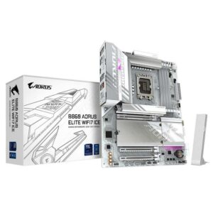 Motherboard GIGABYTE B860 AORUS ELITE WIFI7 ICE (LGA1851, B860, DDR5)