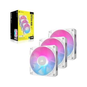 JualCORSAIR iCUE LINK RX120 RGB 3 Pack 120mm PWM PC Fans Starter Kits &ndash; WHITE