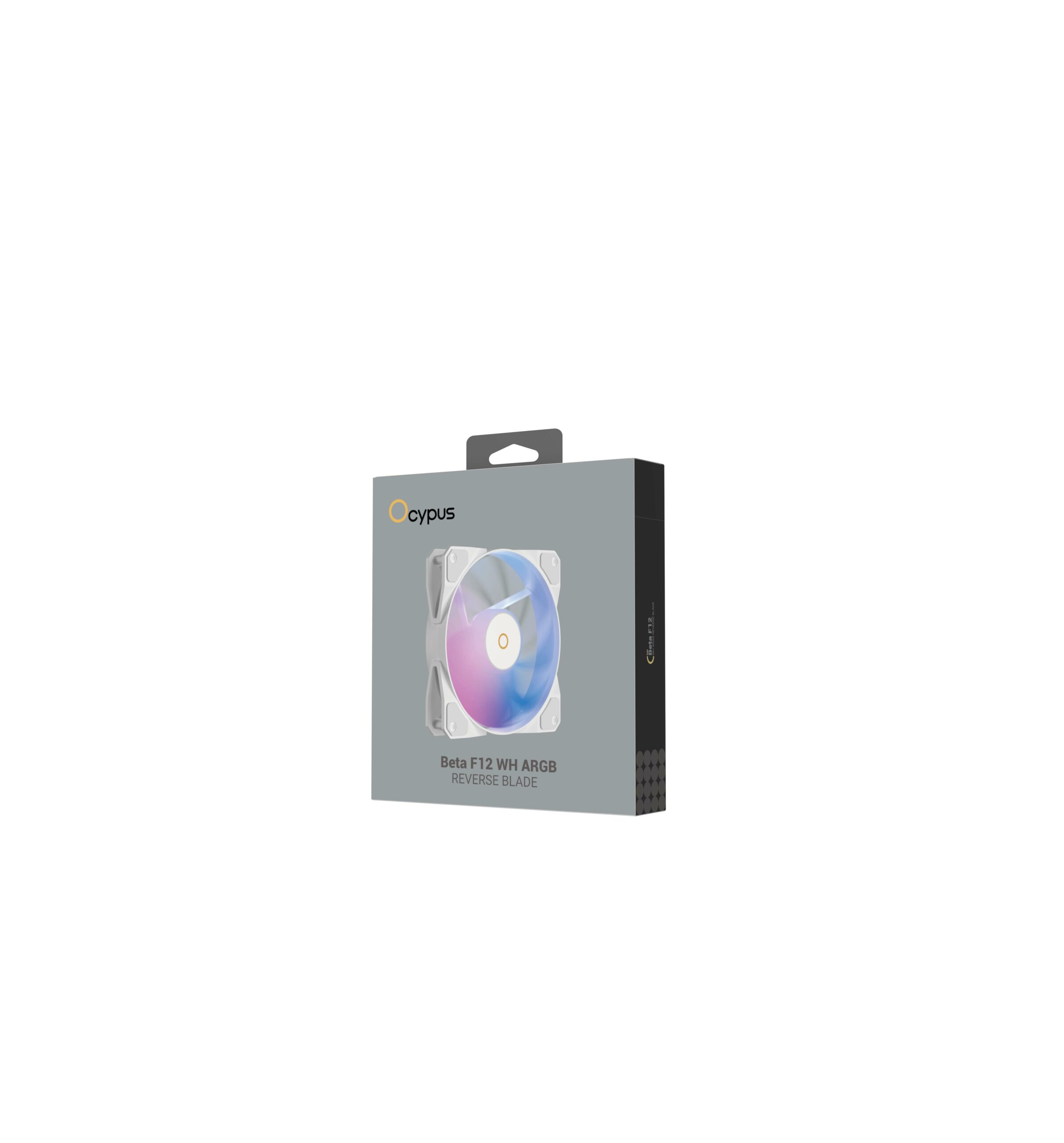 Fan Casing OCYPUS BETA F12 ARGB Reverse Blade | 120mm PWM - WHITE - Image 4