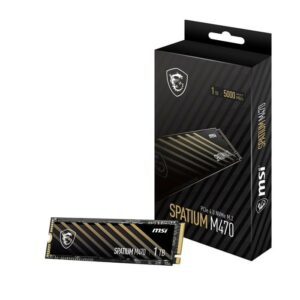 JualSSD MSI SPATIUM M470 PCIe 4.0 NVMe M.2 1TB &ndash; Gen4x4