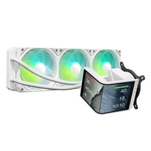 TRYX Panorama SE 360 ARGB WHITE 360mm AIO  - Liquid CPU Cooler - WHITE