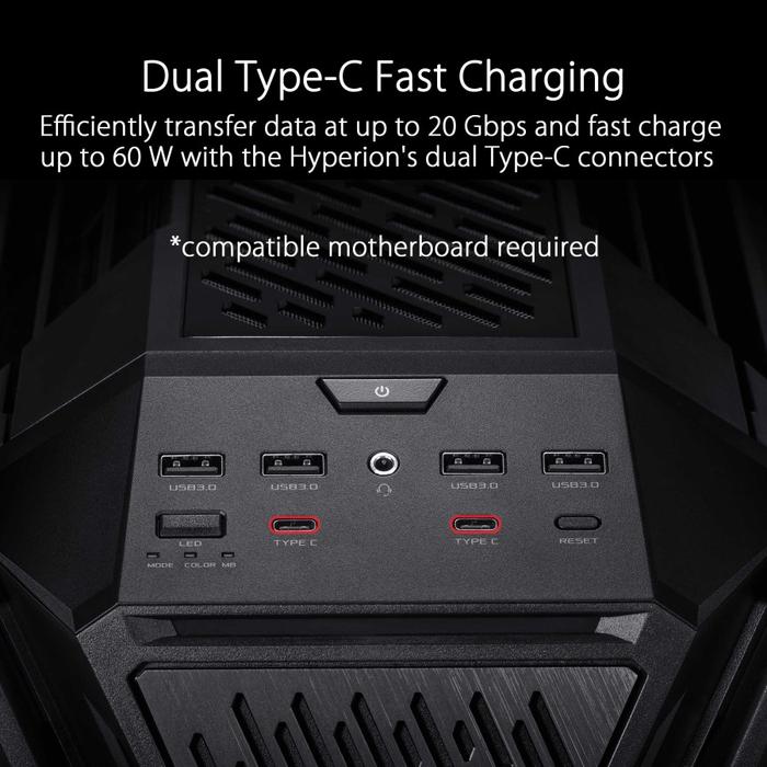 ASUS ROG HYPERION GR701 - Full Tower Gaming Case - Image 4