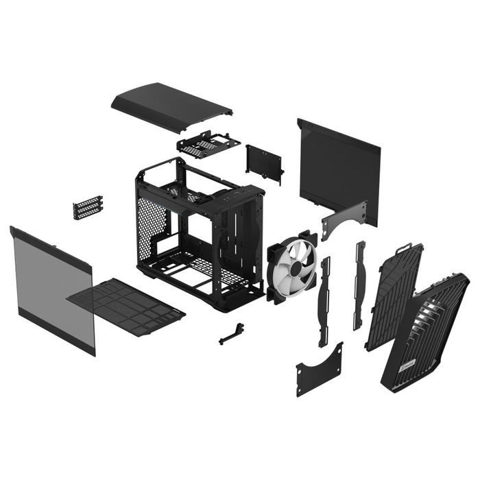 Fractal Design Torrent Nano Black RGB TG Light Tint - Mini ITX - Image 5