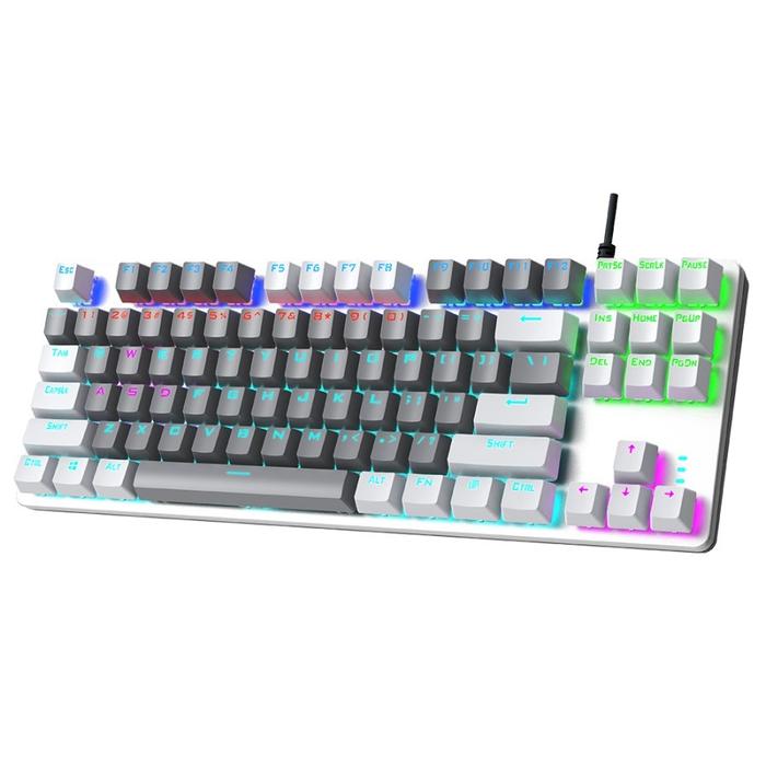 Keyboard Gaming Mechanical TKL Altec Lansing ALGK-8404 RGB - GreyWhite - Image 2